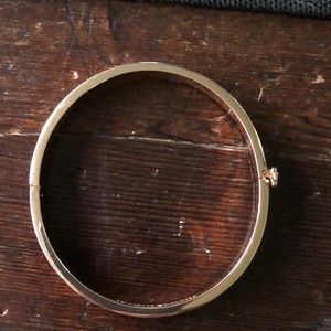 Kate Spade thin hinged bracelet